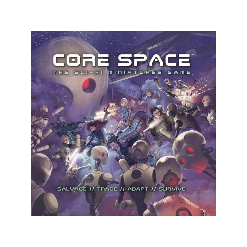 Core Space (come nuovo, utilizzato per la produzione di un video tutorial) - gioco da tavolo