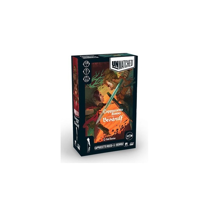 Cappuccetto Rosso Vs. Beowulf - Unmatched: Battle of Legends ITA - gioco da tavolo