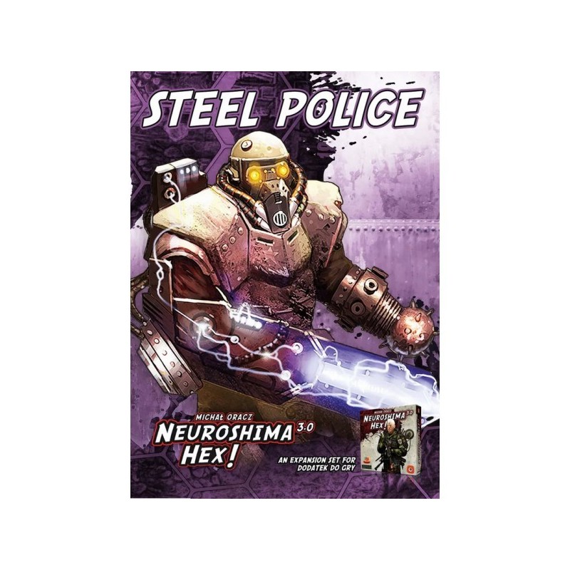 Steel Police: Neuroshima Hex! 3.0 - gioco da tavolo