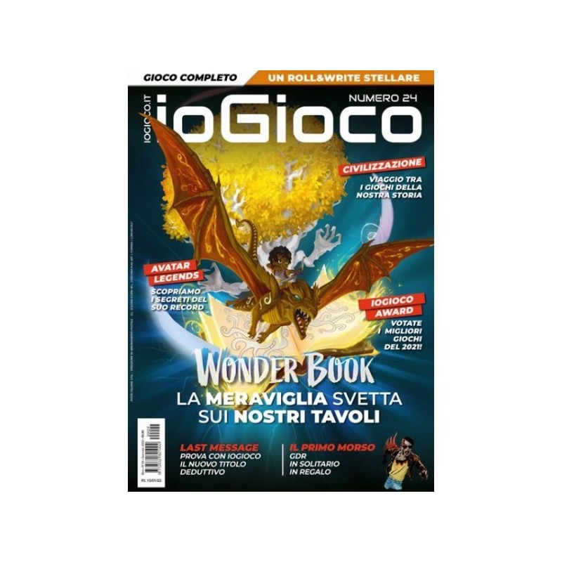 IoGioco N.24 - Rivista Specializzata sui giochi da tavolo (The Games Machines) - accessorio per giochi