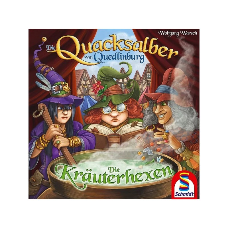The Herb Witches: The Quacks of Quedlinburg (Ciarlatani di Quedlinburgo) - gioco da tavolo
