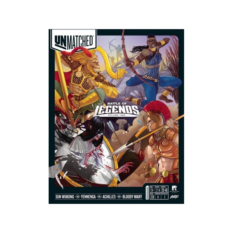 Unmatched: Battle of Legends - Volume 2 ENG - gioco da tavolo