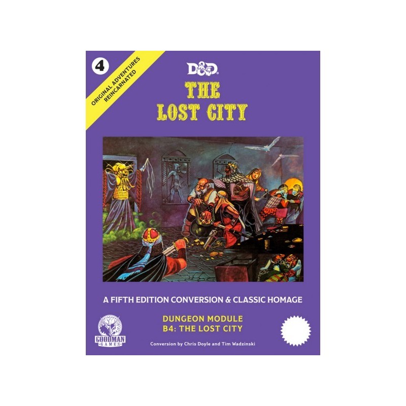 The Lost City: Original Adventures Reincarnated 4 - gioco di ruolo