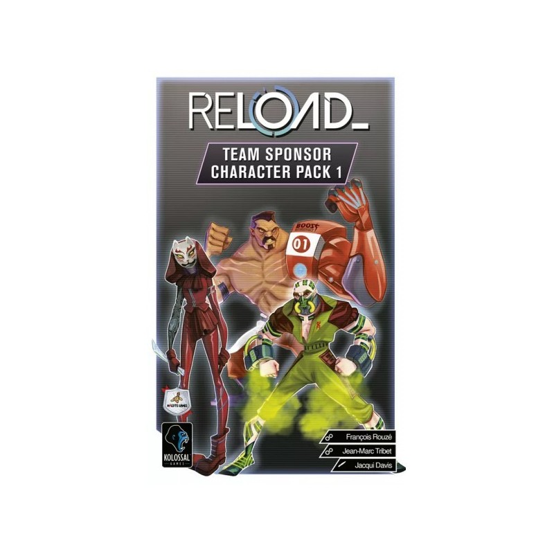Team Sponsor Character Pack 1: Reload - gioco da tavolo