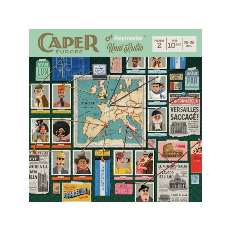 Caper: Europe - gioco da tavolo