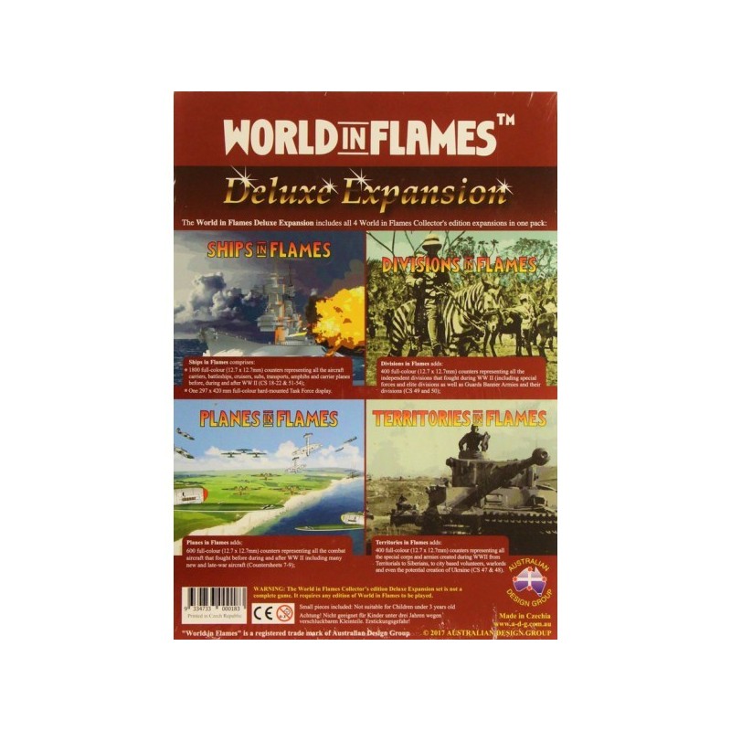 World in Flames Collectors Edition Deluxe Expansion Set - gioco da tavolo
