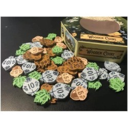 Wooden Coins: Honey Buzz