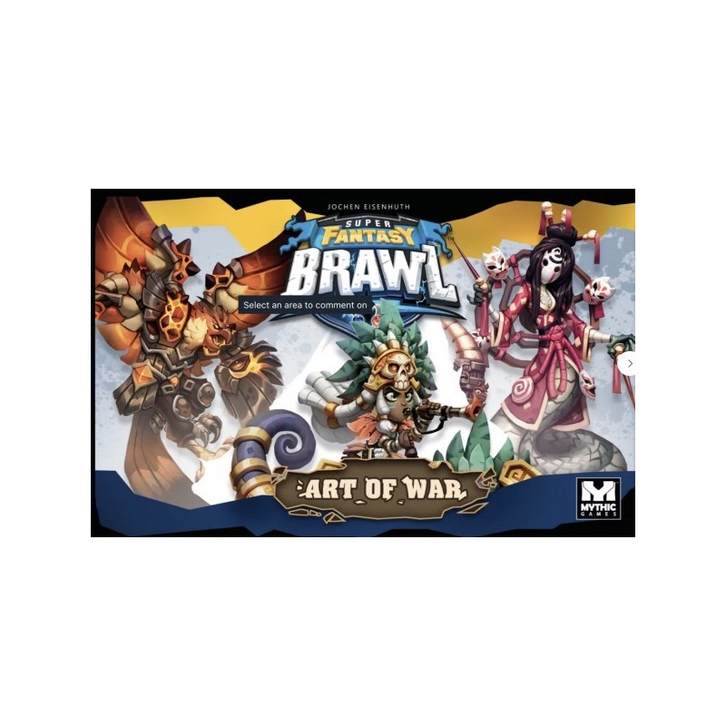 Art of War: Super Fantasy Brawl - gioco da tavolo