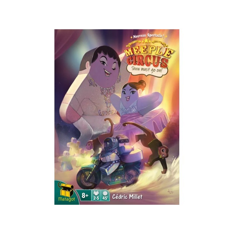 Show Must Go On!: Meeple Circus - gioco da tavolo