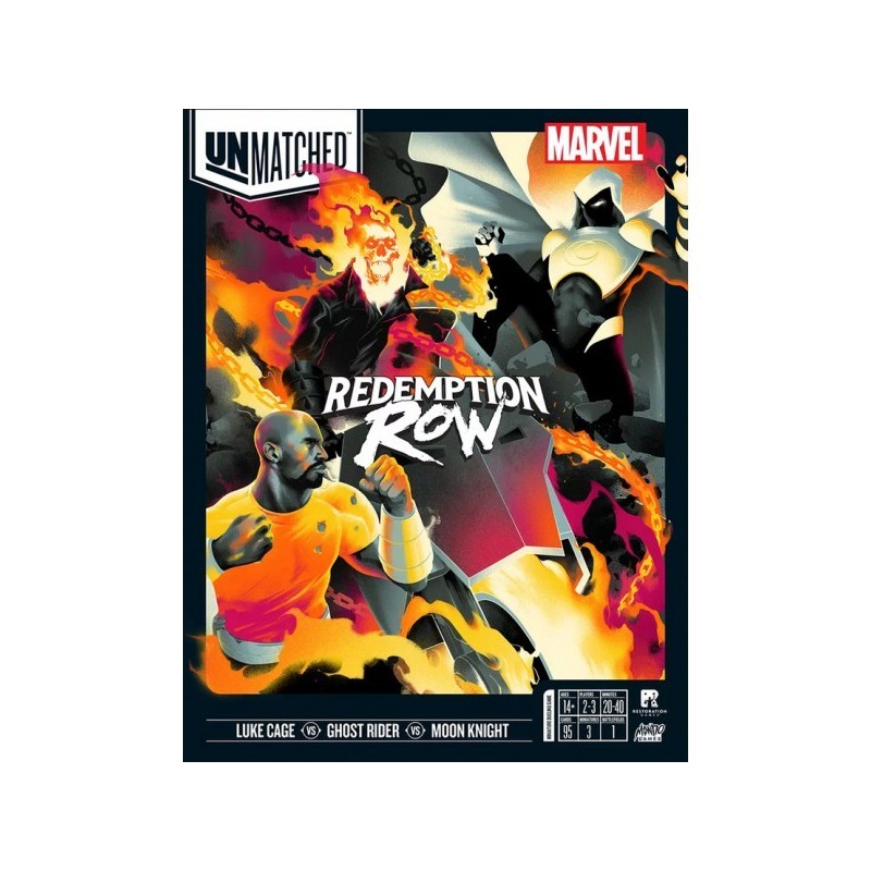 Unmatched Marvel: Redemption Row - gioco da tavolo