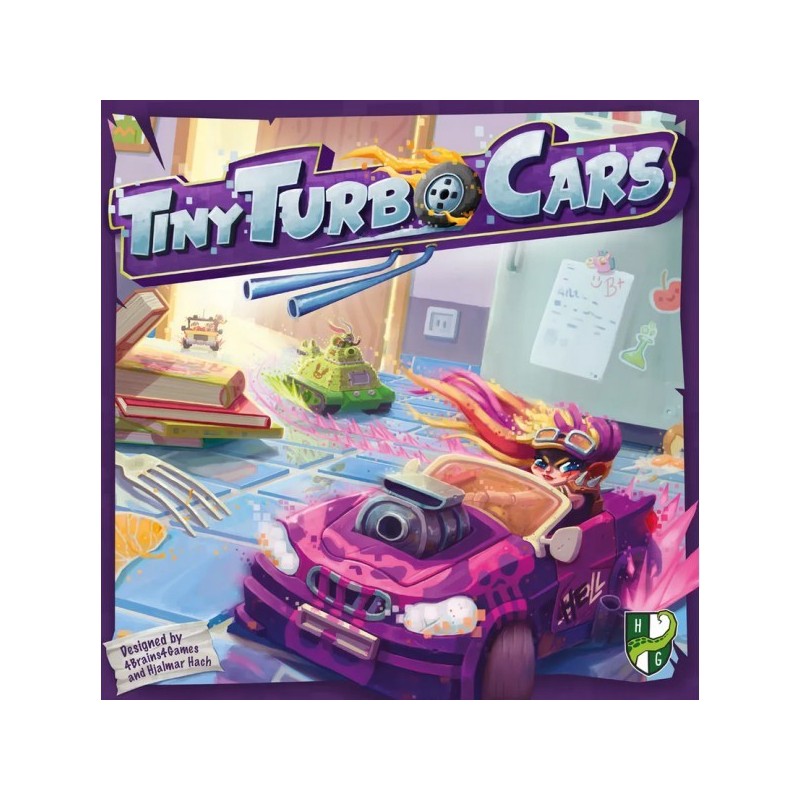 Tiny Turbo Cars ENG - gioco da tavolo