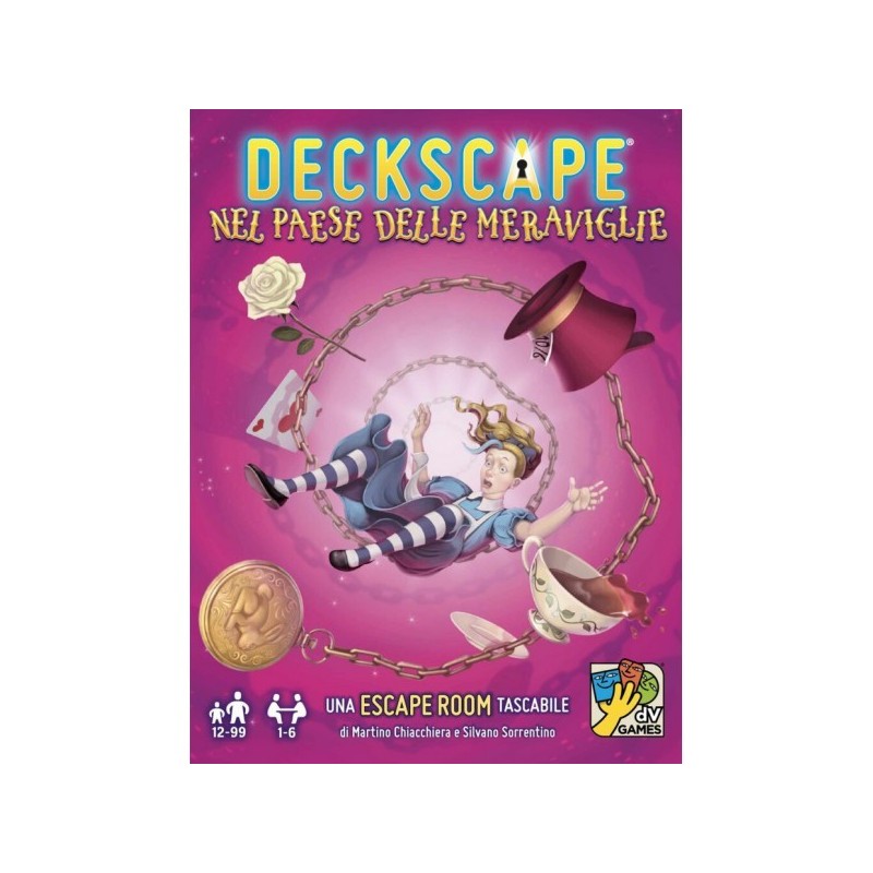 Deckscape - Nel Paese delle Meraviglie - gioco da tavolo