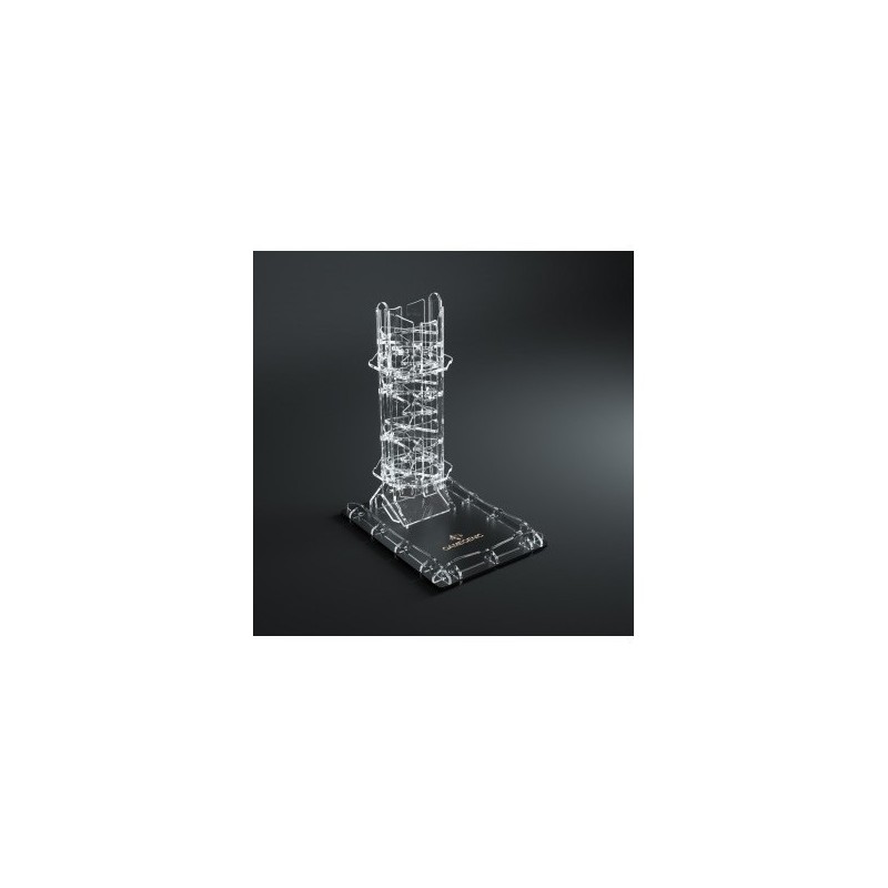 Gamegenic - Torre lancia dadi Crystal Twister Premium - accessorio per giochi