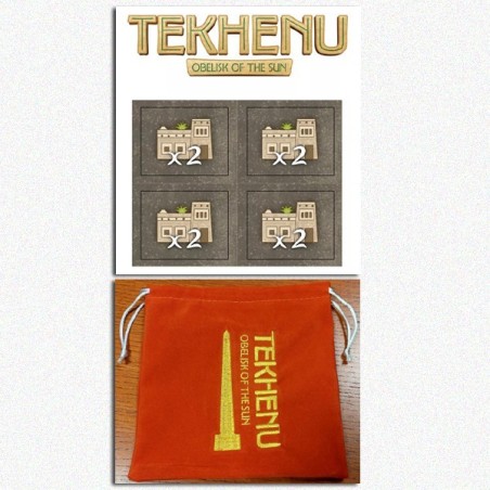 Tekhenu LOOT - Noble Buildings + Book of Challenges + Sacchettino