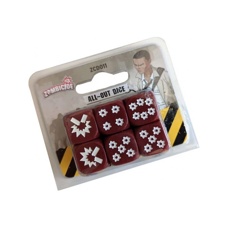 All-Out Dice: Zombicide 2nd Ed. - gioco da tavolo