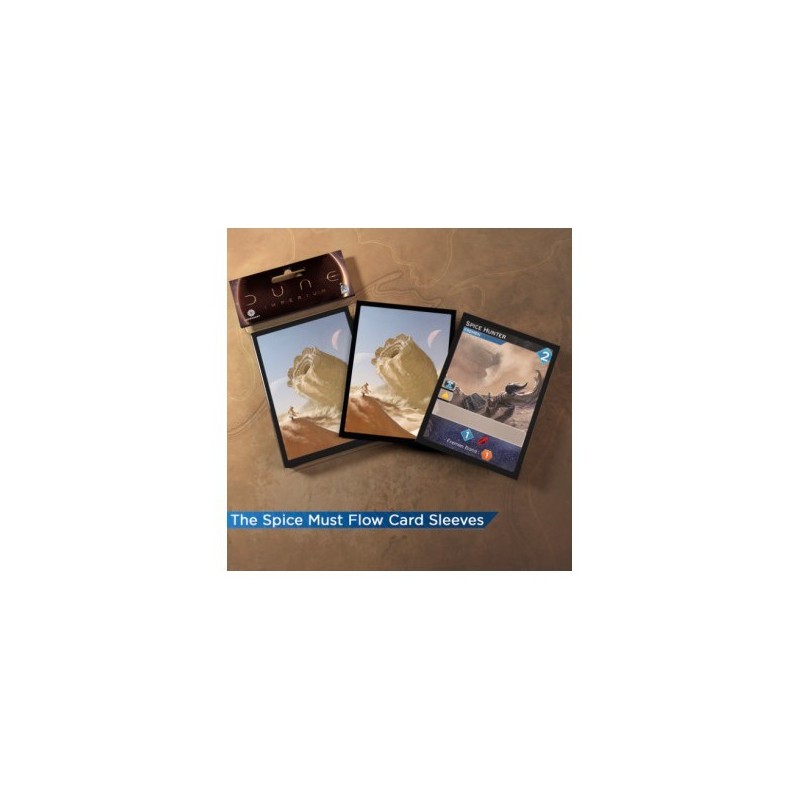 The Spice Must Flow Sleeves (75) Dune: Imperium - accessorio per giochi