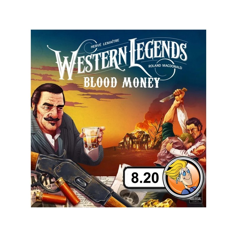Blood Money: Western Legends - gioco da tavolo