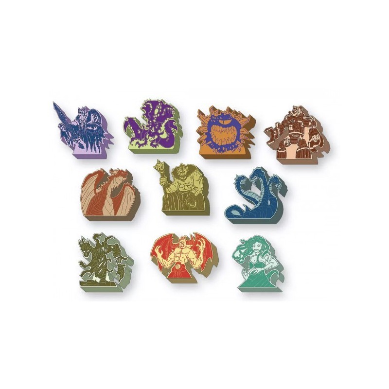 Wooden Boss Meeples: Tiny Epic Dungeons - gioco da tavolo
