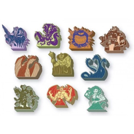 Wooden Boss Meeples: Tiny Epic Dungeons