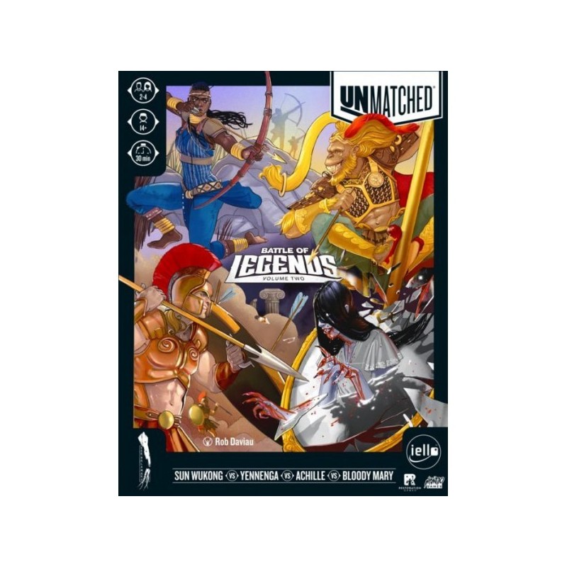 Unmatched: Battle of Legends - Volume 2 ITA - gioco da tavolo