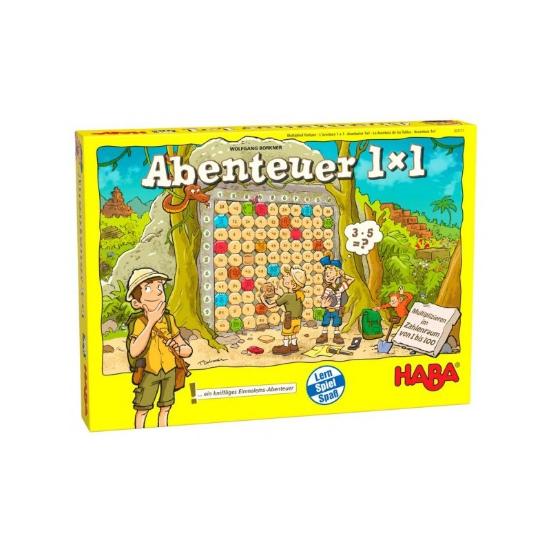 Avventura 1x1 (Abenteuer 1x1) - HABA - gioco da tavolo