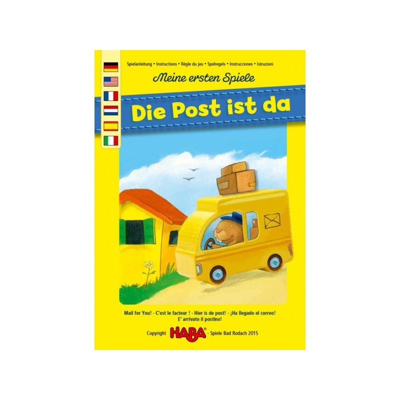 I miei primi giochi - E' arrivato il postino! (Die Post ist da!) - HABA - gioco da tavolo