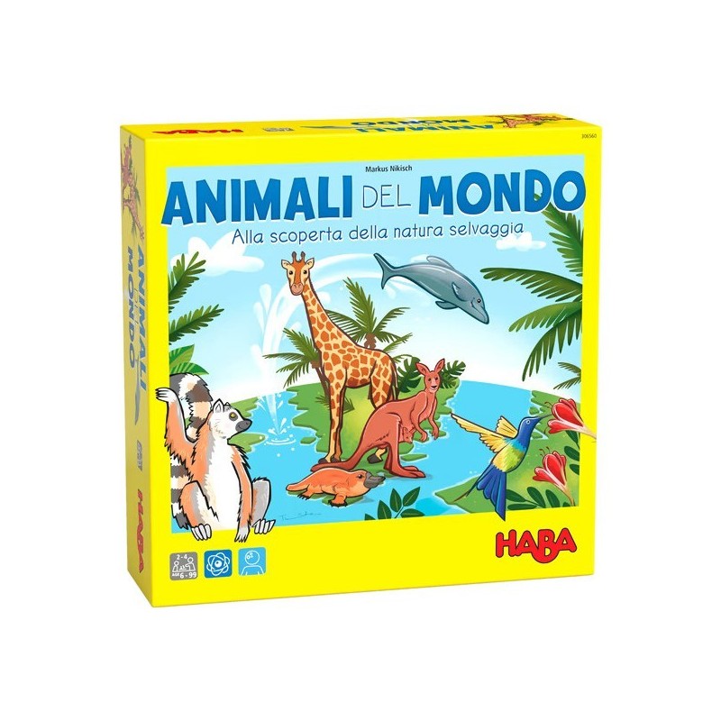 Animali del mondo (Tiere der Welt) - HABA - gioco da tavolo
