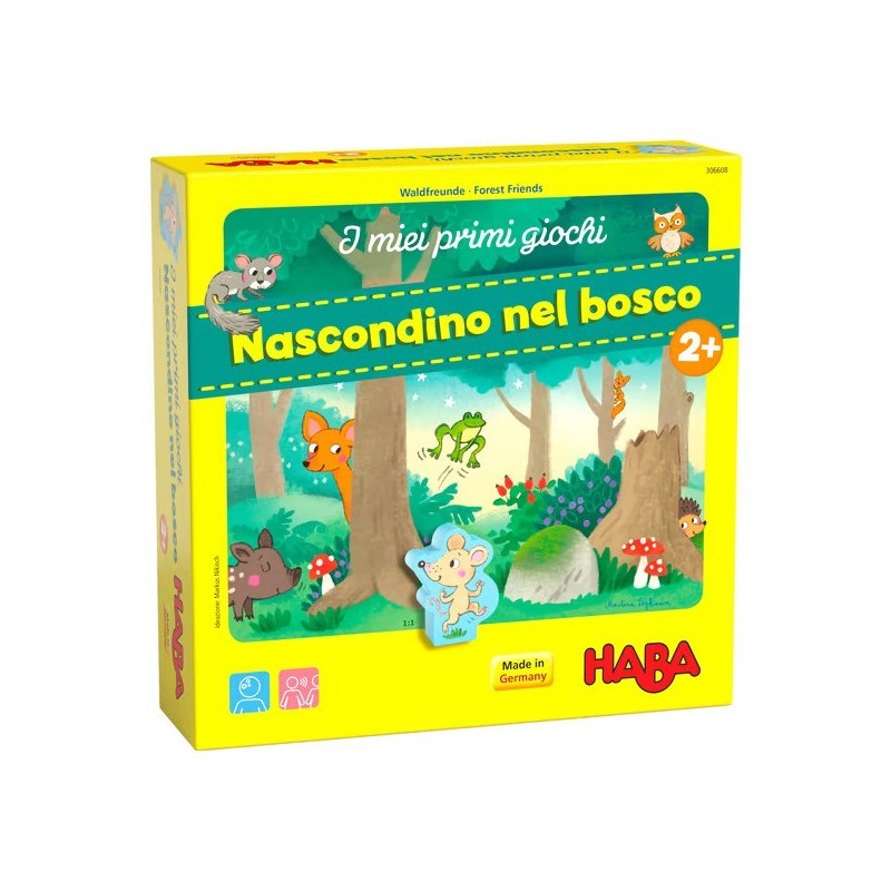 I miei primi giochi - Nascondino nel bosco (Mes waldfreunde) - HABA - gioco da tavolo