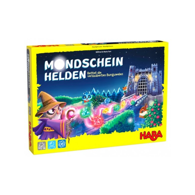 Il castello al chiaro di luna (Mondschein helden) - HABA - gioco da tavolo