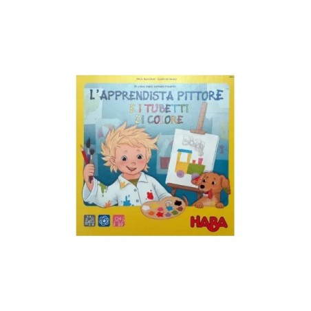 L'Apprendista Pittore e i Tubetti di Colore (Klecks Kunterbunt) - HABA