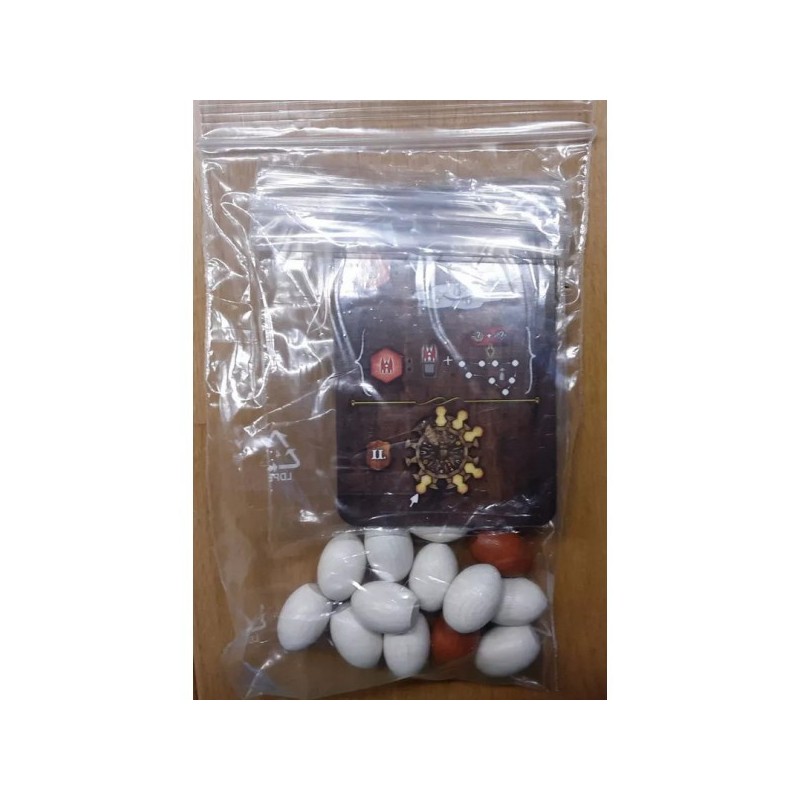 Wooden Eggs and Promo Cards: Praga Caput Regni ENG (Delicious Games) - gioco da tavolo