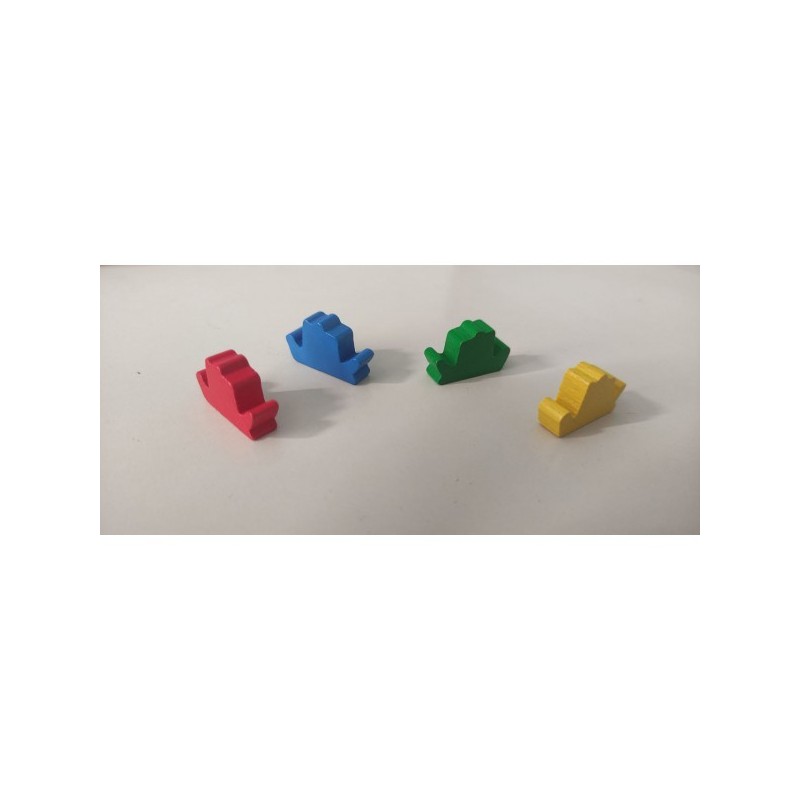 Nave a vela Large (set da 40 pezzi in 4 colori) - accessorio per giochi