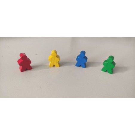 Pedina Omino (set da 40 pezzi in 4 colori)