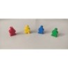 Pedina Omino (set da 40 pezzi in 4 colori)