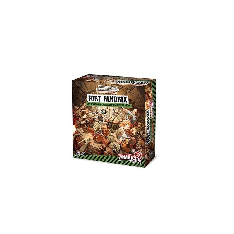 Fort Hendrix: Zombicide 2nd Ed. ITA - gioco da tavolo