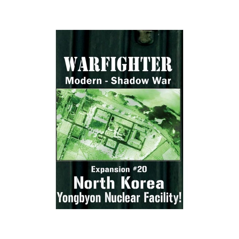 Exp. 20 North Korea Yongbyon Nuclear Facility - Warfighter Shadow War - gioco da tavolo