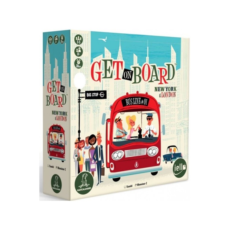 Get on Board: New York and London - gioco da tavolo