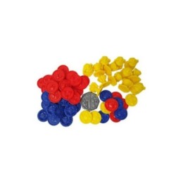 Upgraded Plastic Tokens Kit: Super Fantasy Brawl