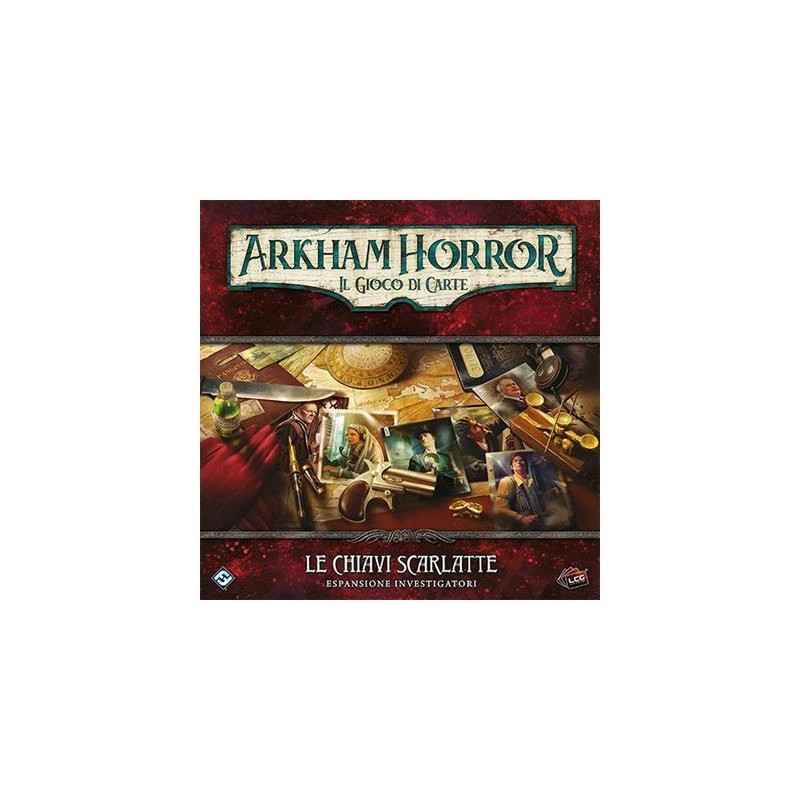 Le Chiavi Scarlatte (Investigatori) - Arkham Horror: Il Gioco di Carte - gioco da tavolo