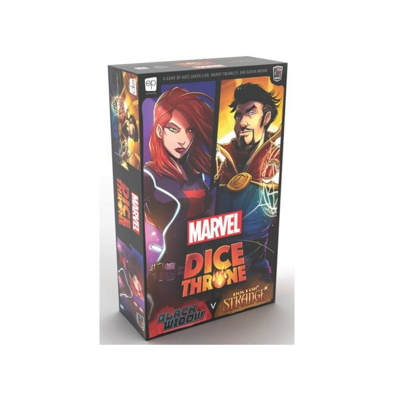 Box 2 - Black Widow and Doctor Strange: Marvel Dice Throne - gioco da tavolo
