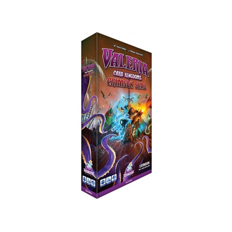 Crimson Seas - Valeria: Card Kingdoms (2nd Ed.) - gioco da tavolo