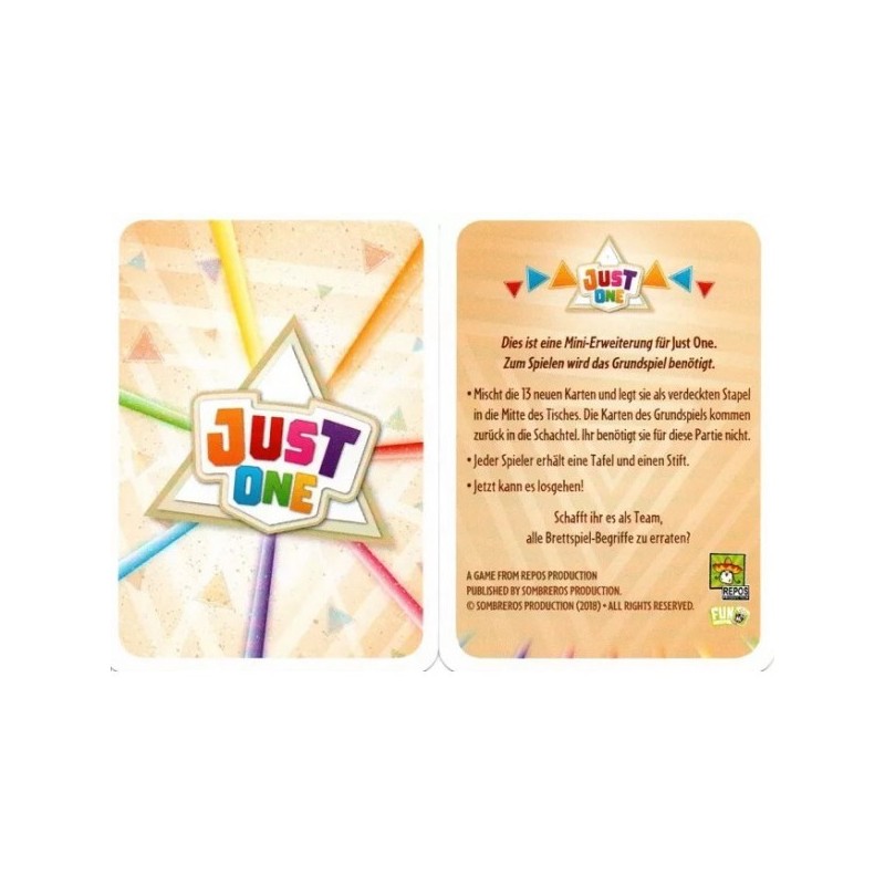 Goodie Box Promo: Just One - gioco da tavolo