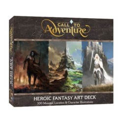 Heroic Fantasy Art Deck: Call to Adventure 2nd Pr.