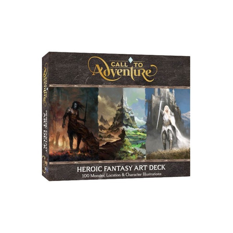 Heroic Fantasy Art Deck: Call to Adventure 2nd Pr. - gioco da tavolo