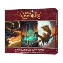 High Fantasy Art Deck: Call to Adventure 2nd Pr.