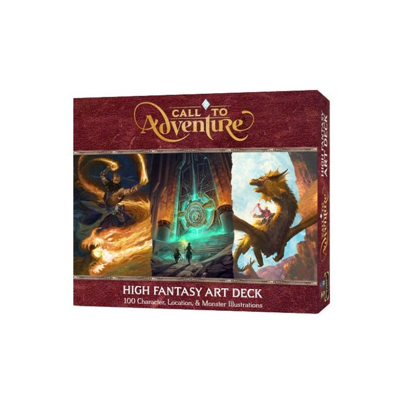 High Fantasy Art Deck: Call to Adventure 2nd Pr. - gioco da tavolo