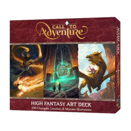 High Fantasy Art Deck: Call to Adventure 2nd Pr.