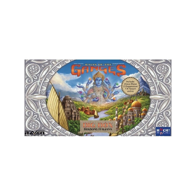 I Ragià del Gange Big Box (Rajas of the Ganges) - gioco da tavolo