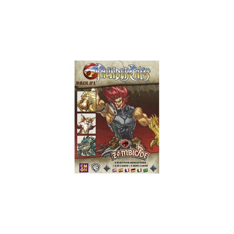 Thundercats Pack 1: Zombicide Black Plague - gioco da tavolo