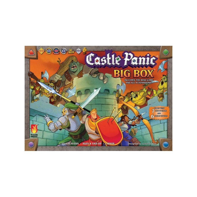 Castle Panic Big Box (2nd Ed.) - gioco da tavolo